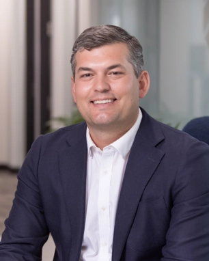 portrait of a smiling person in business attire